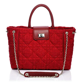 dior milly la foret shopping bag 0905 red